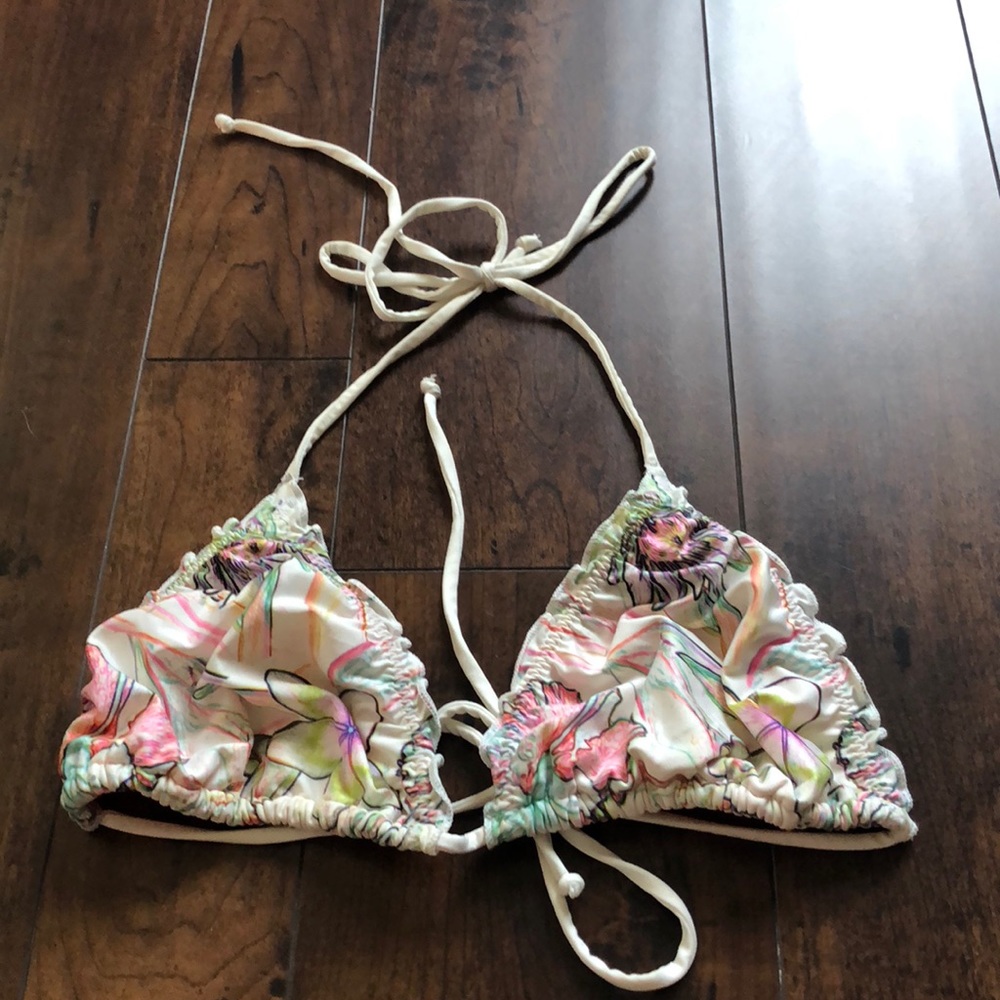 Hurley triangle bikini top